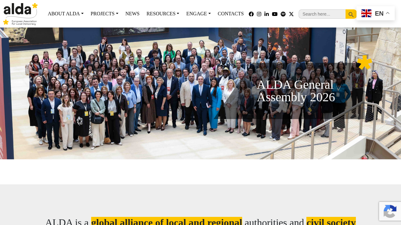 Association Européenne pour la Democratie Locale (ALDA)