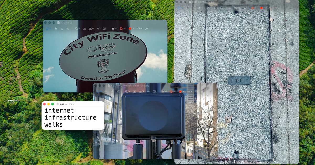 Internet Infrastructure Walks