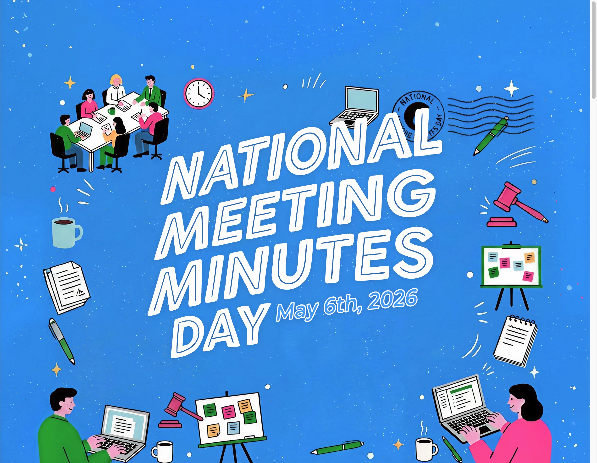 National Meeting Minutes Day