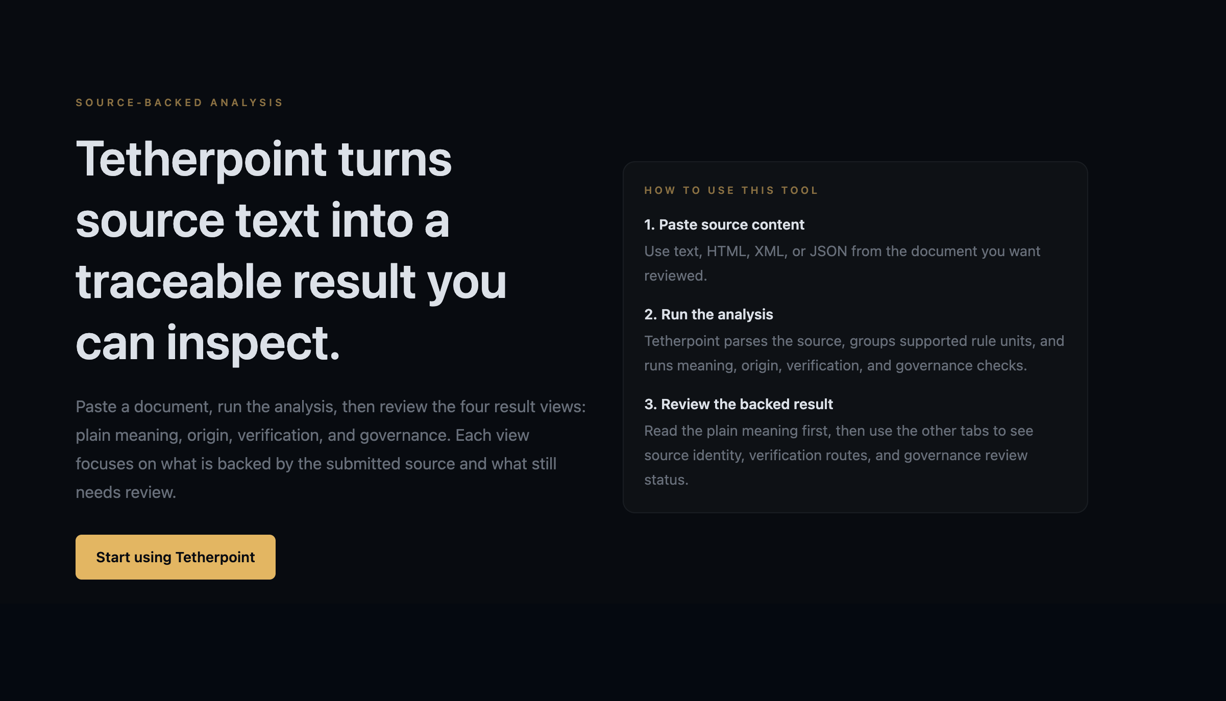 Tetherpoint