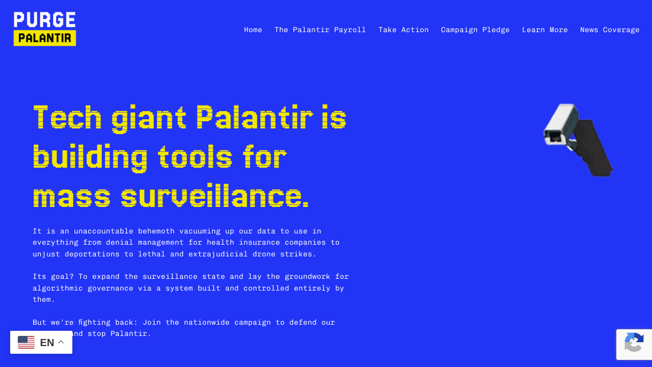 Purge Palantir