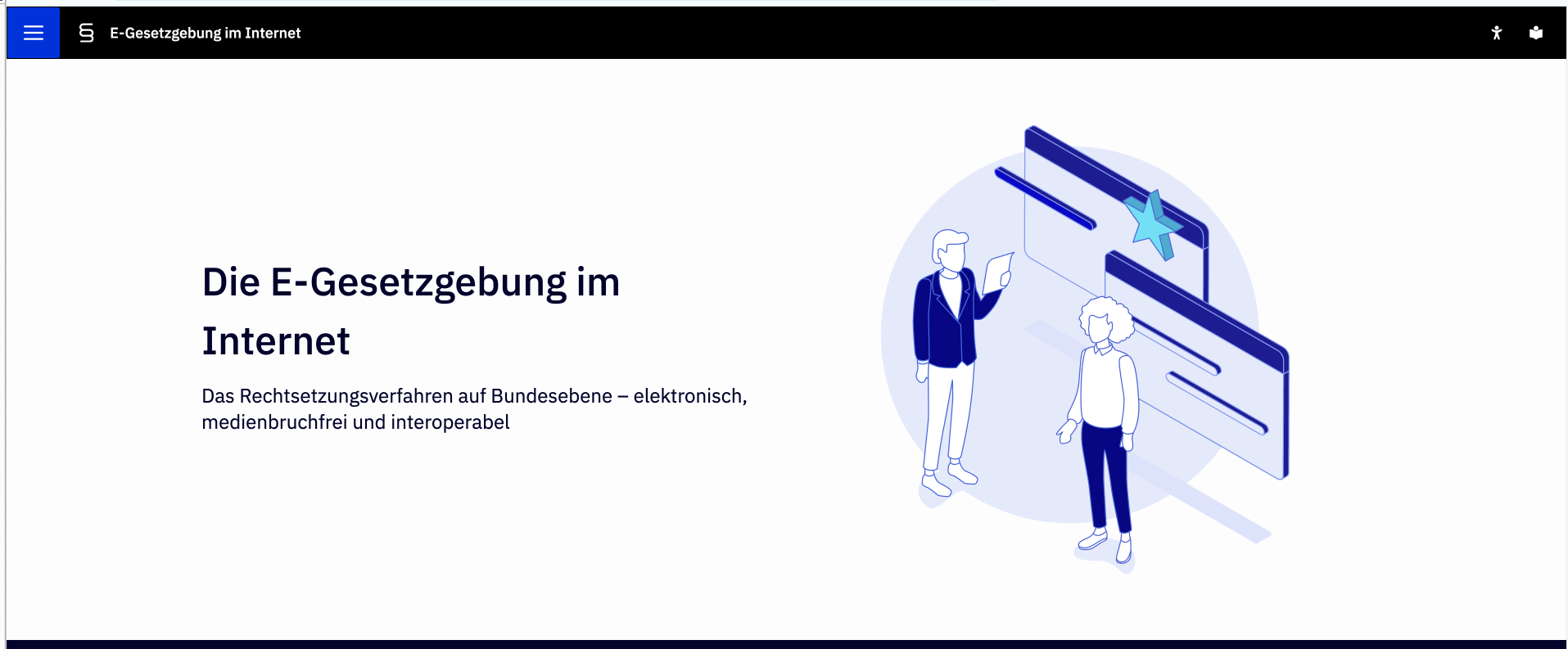 E-Gesetzgebung im Internet