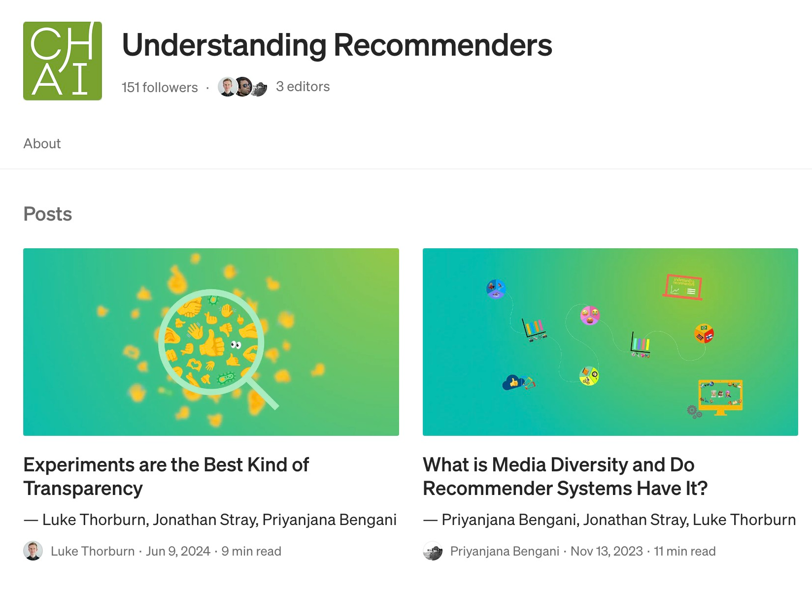 Understanding Recommenders