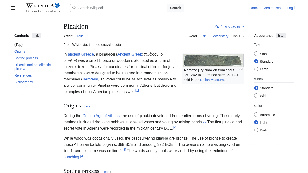 Pinakion