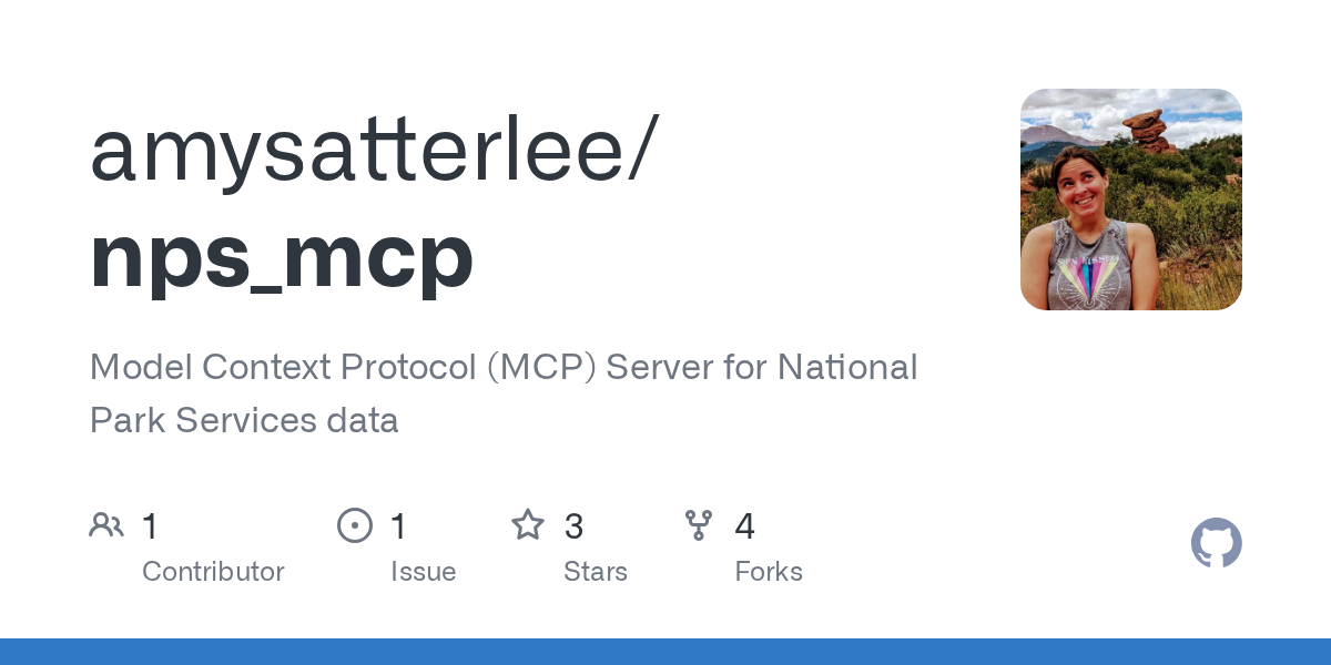 National Park Services MCP Server (NPS MCP)