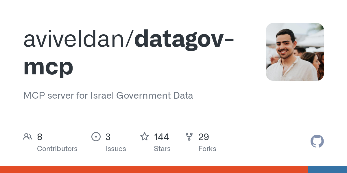 DataGov Israel MCP Server