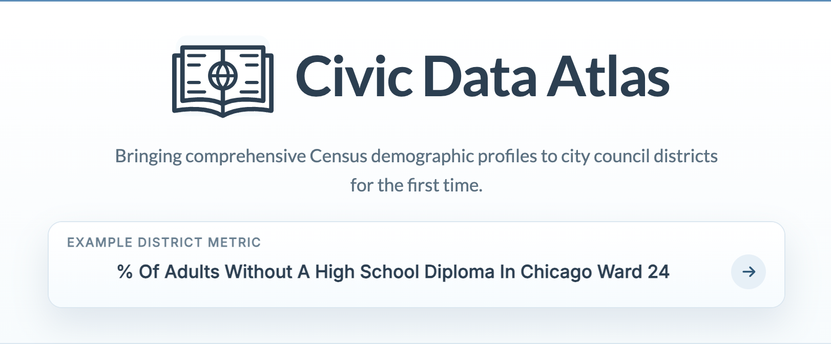 Civic Data Atlas