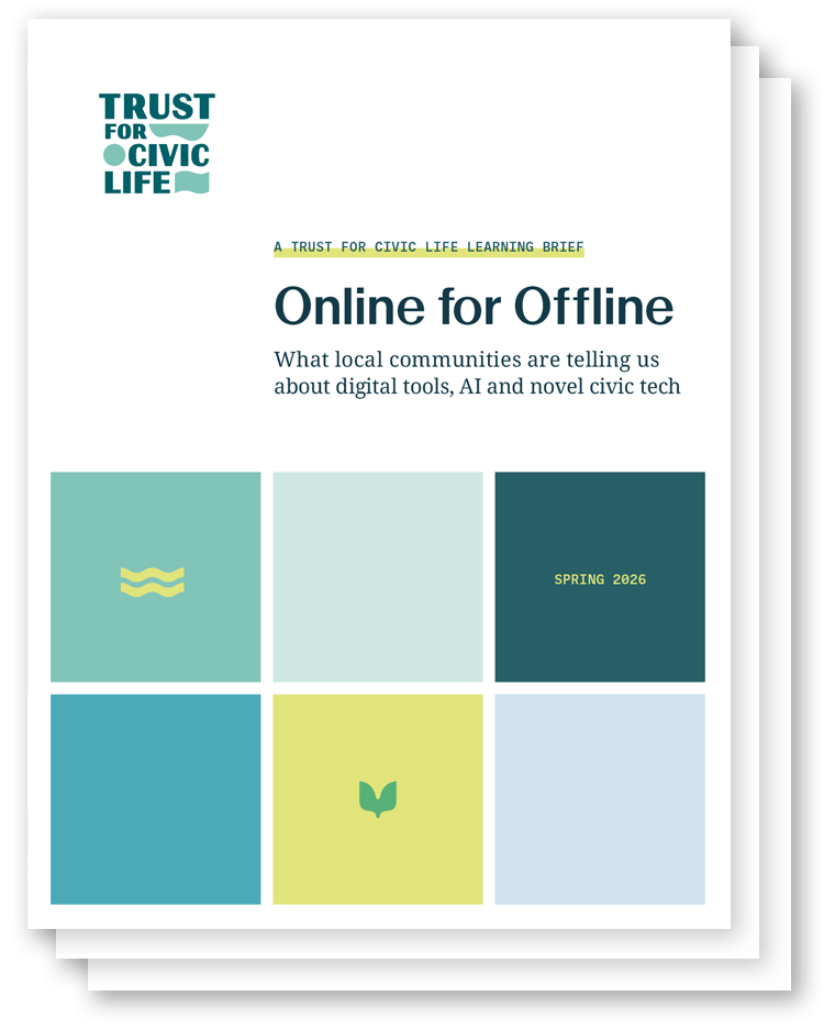 Online for Offline: What local communities are telling us about digital tools, AI, and novel civic tech