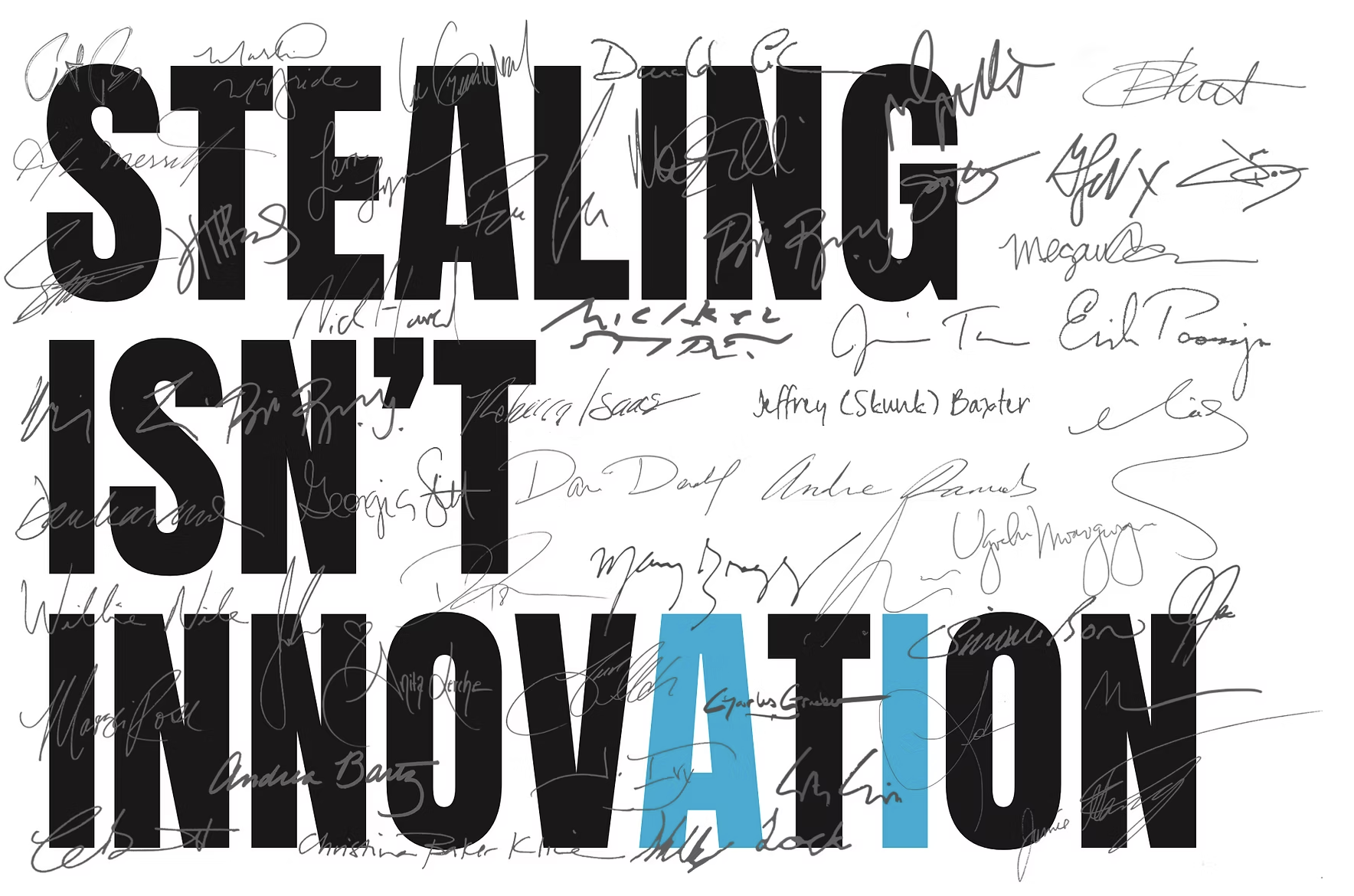 Stealing Isn't Innovation