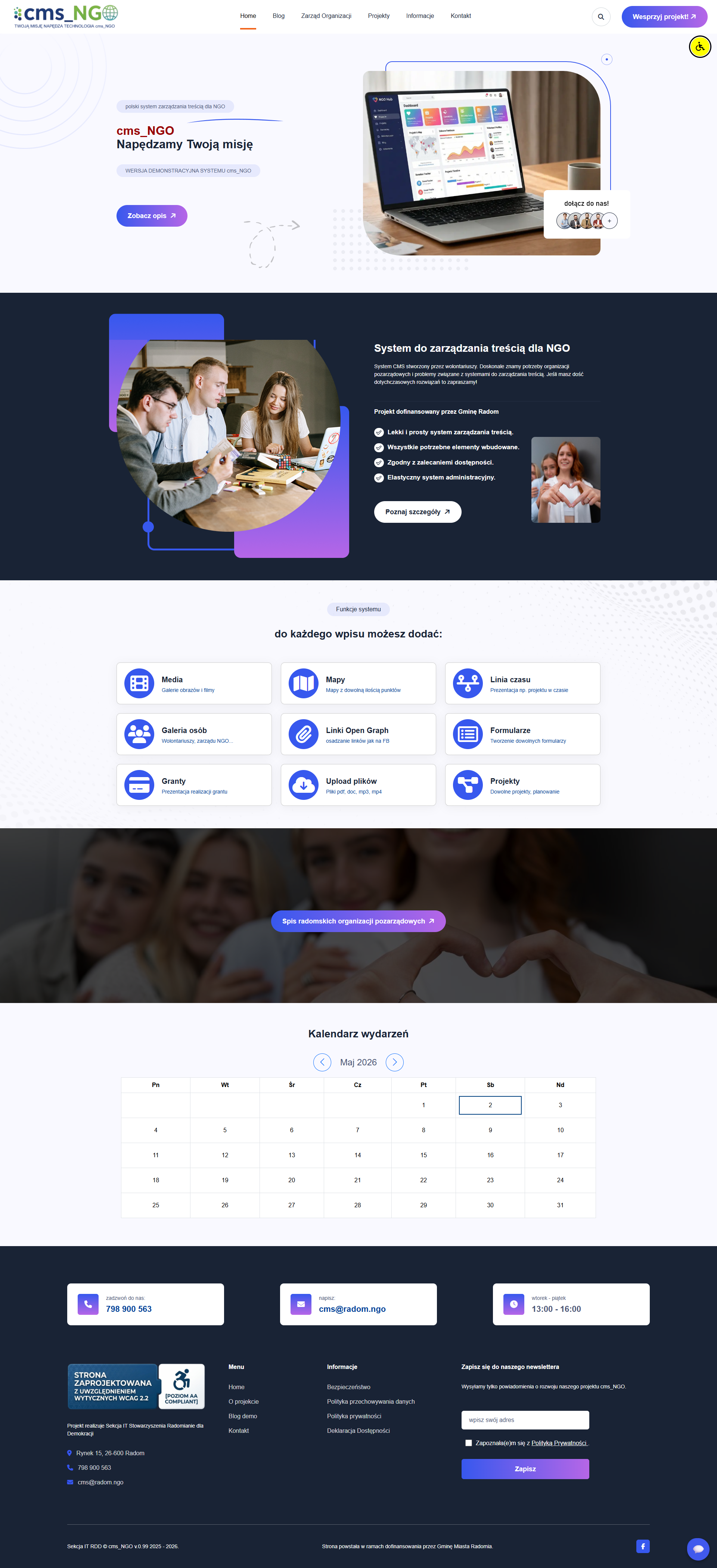 CMS for NGOs