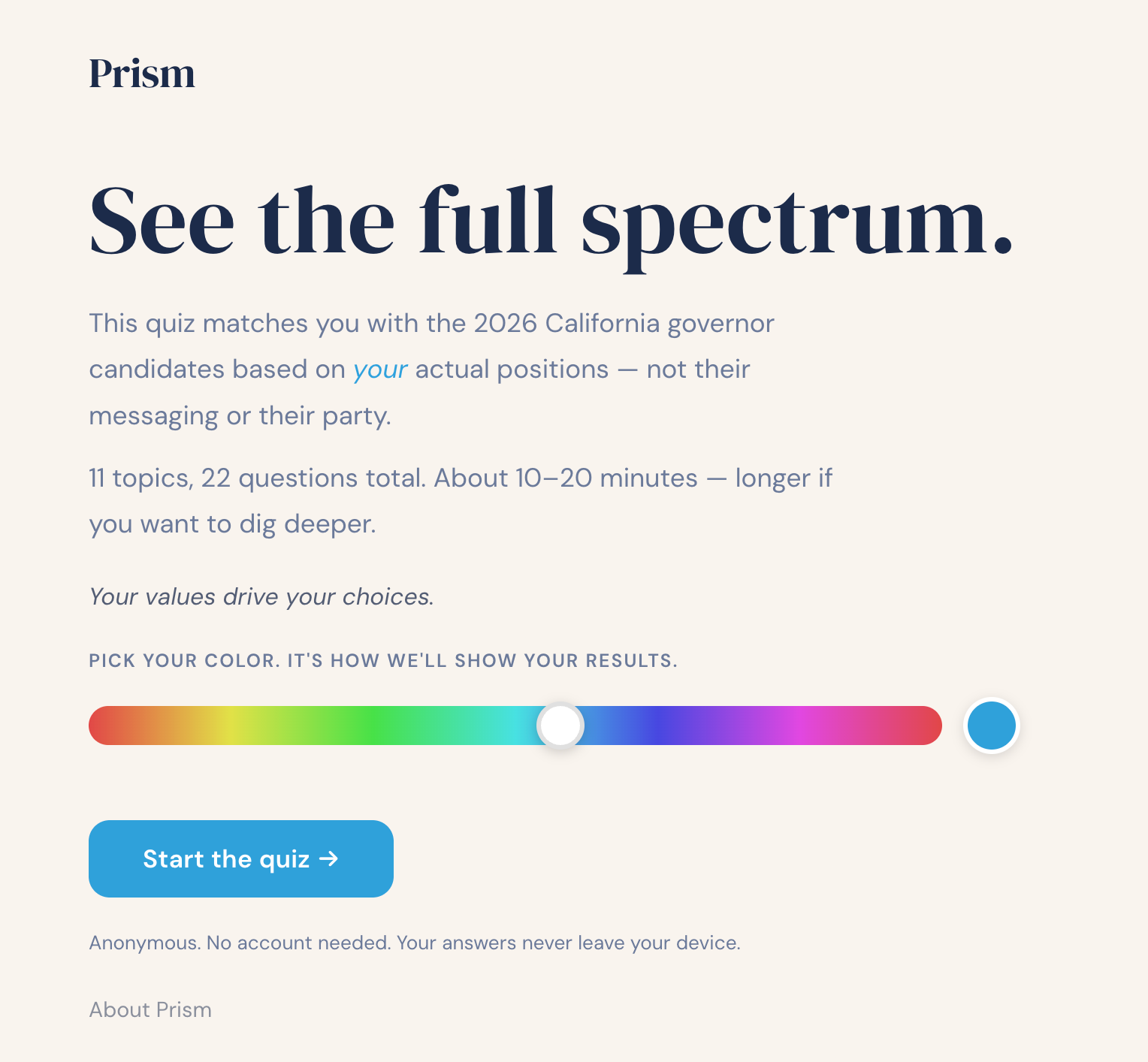 Prism Voter