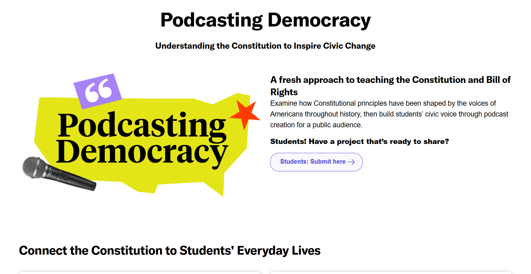 Podcasting Democracy