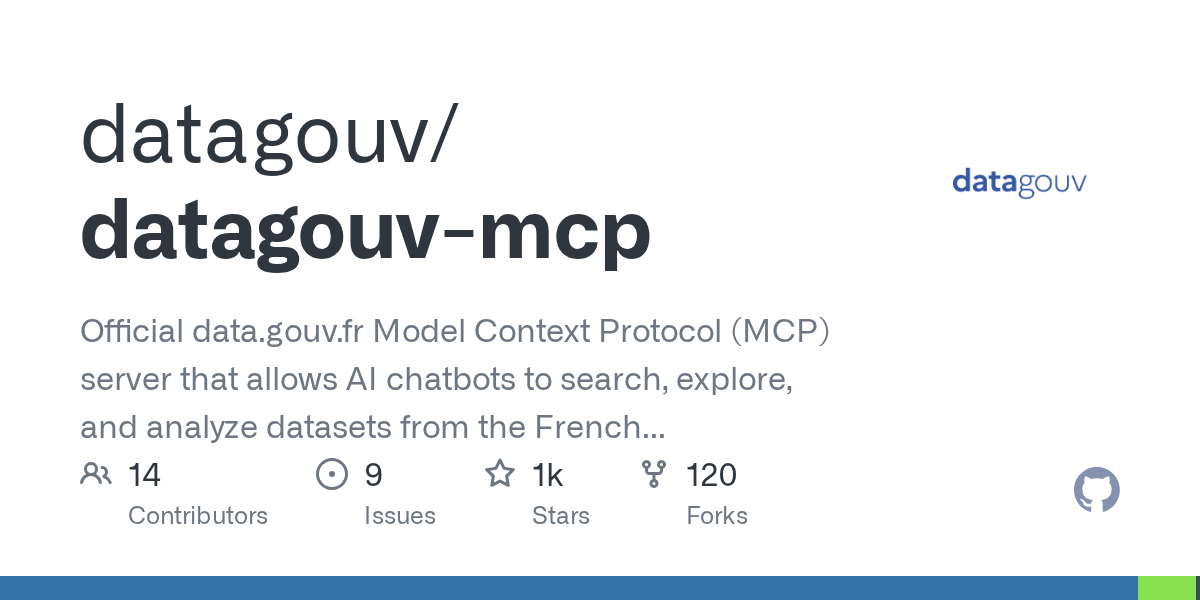 Official data.gouv.fr MCP Server